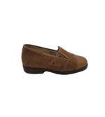Mocasini dama 38, piele, maro