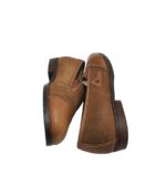Mocasini dama 38, piele, maro - imagine 4