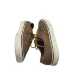 Tenisi barbati Vans, 41, material textil, maro - imagine 4