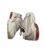 Adidasi dama Puma, 40, piele intoarsa, material textil, alb gri - imagine 4