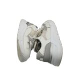 Adidasi dama Venice, 38, imitatie de piele, material textil, alb gri - imagine 4