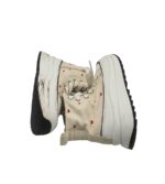 Tenisi copii Next, 34.5, imitatie de piele, material textil, crem - imagine 4