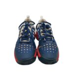 Adidasi dama Adidas, 37, imitatie de piele, material textil, albastru gri - imagine 3