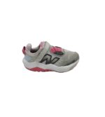 Adidasi copii New Balance, 31, material textil, gri