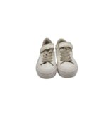 Tenisi copii H&M, 24, imitatie de piele, alb - imagine 3