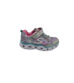 Adidasi copii Skechers, 32, imitatie de piele, material textil, gri