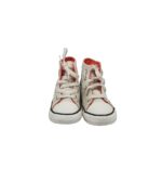 Tinisi copii Converse, 25, material textil, alb - imagine 3