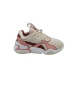Adidasi dama Puma, 40.5, imitatie de piele, material textil, alb roz