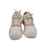 Adidasi dama Puma, 40.5, imitatie de piele, material textil, alb roz - imagine 3