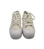 Tenisi dama Adidas, 39, material textil, alb - imagine 3