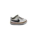 Tenisi copii Nike, 25, imitatie de piele, alb