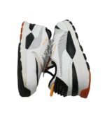 Adidasi barbati Puma, 45, imitatie de piele, material textil, alb negru - imagine 4
