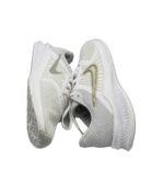 Adidasi dama Nike, 39, material textil, alb gri - imagine 4