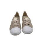 Tenisi dama Converse, 40.5, material textil, bej - imagine 3