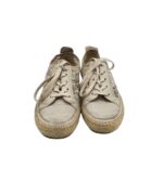 Espadrile dama Tamaris, 40, material textil, piele, gri - imagine 3