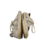 Espadrile dama Tamaris, 40, material textil, piele, gri - imagine 4