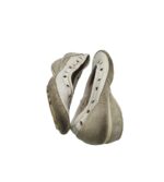 Pantofi dama Spoiler, 40, piele intoarsa, piele, alb gri - imagine 4