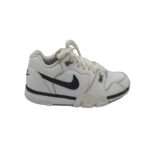 Adidasi barbati Nike, 40, imitatie de piele, piele, alb negru
