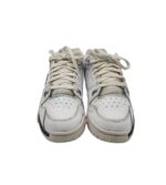Adidasi barbati Nike, 40, imitatie de piele, piele, alb negru - imagine 3