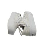 Tenisi dama Vans, 39, material textil, alb - imagine 4