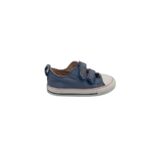 Tenisi copii Converse, 25, material textil, albastru