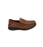 Mocasini barbati Casual, 40, piele, maro