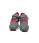 Adidasi copii Alive, 35, imitatie de piele, material textil, gri - imagine 3
