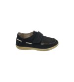 Mocasini copii Hessfort, 37, piele, negru