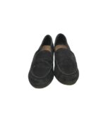Mocasini dama 5th Avenue, 37, piele intoarsa, negru - imagine 3