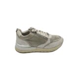 Adidasi dama Tamaris, 40, imitatie de piele, material textil, alb gri