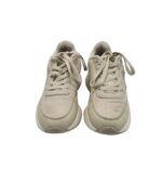 Adidasi dama 36, imitatie de piele, material textil, gri - imagine 3