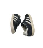 Adidasi copii Adidas, 27, piele intoarsa, negru - imagine 4