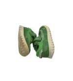 Adidasi copii Superfit, 23, piele intoarsa, material textil, verde - imagine 4