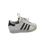 Adidasi dama Adidas, 38, piele, alb negru