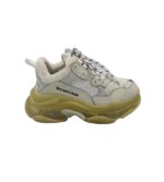 Adidasi dama 38, material textil, piele, alb gri
