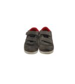 Adidasi copii Puma, 24, piele intoarsa, gri - imagine 3