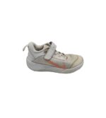 Adidasi copii Nike, 30, imitatie de piele, material textil, alb