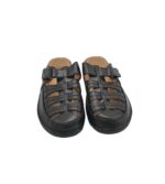 Saboti dama Hangao Rupa,  imitatie de piele, negru - imagine 3