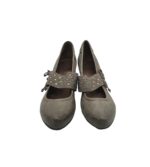 Pantofi dama Caprice, 39, piele, gri - imagine 3