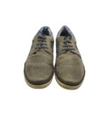 Pantofi barbati S'Oliver, 45, piele intoarsa, piele, gri - imagine 3