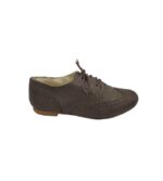 Pantofi dama Bpc, 42, imitatie de piele, maro