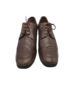 Pantofi barbati Zara, 43, piele, maro - imagine 3