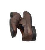 Pantofi barbati Zara, 43, piele, maro - imagine 4