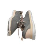 Adidasi dama Workout, 39, material textil, gri - imagine 4
