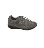 Adidasi dama Skechers, 41, piele intoarsa, material textil, gri