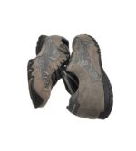 Adidasi dama Skechers, 41, piele intoarsa, material textil, gri - imagine 4