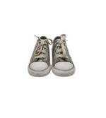Tenisi copii Converse, 23, piele, gri - imagine 3