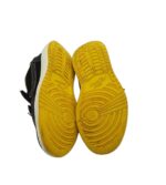 Adidasi copii 24, imitatie de piele, material textil, negru - imagine 5