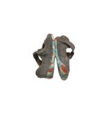 Sandale copii Clarks, 21, piele intoarsa, piele, gri - imagine 4