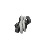 Sandale copii Bobbi, 21, material textil, gri - imagine 4